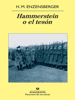 cover image of Hammerstein o el tesón